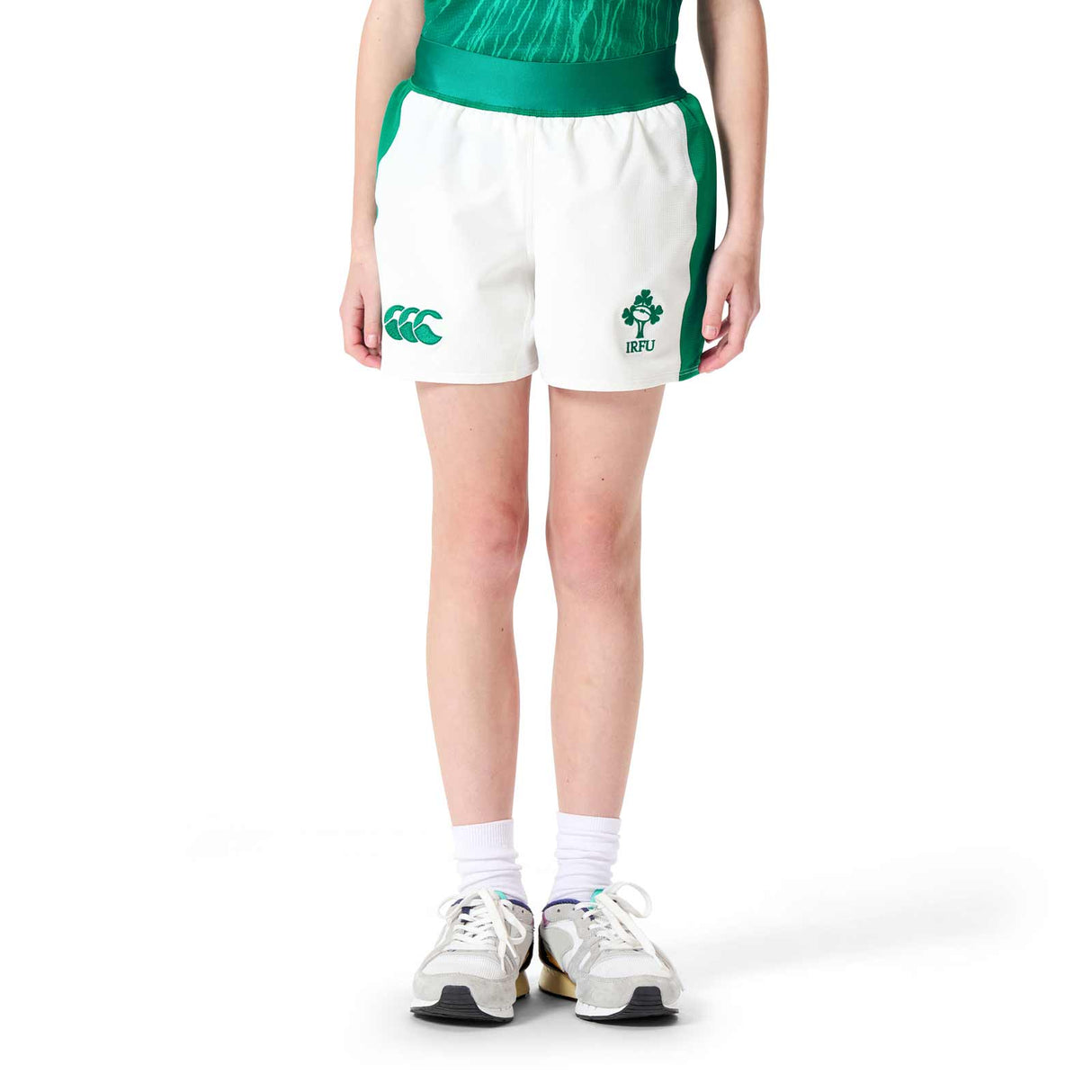 Canterbury IRFU 24 Kid Home Short White