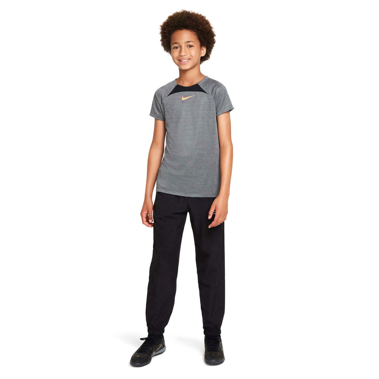 NIKE KIDS DF ACD TOP SS GX FP HT BLACK