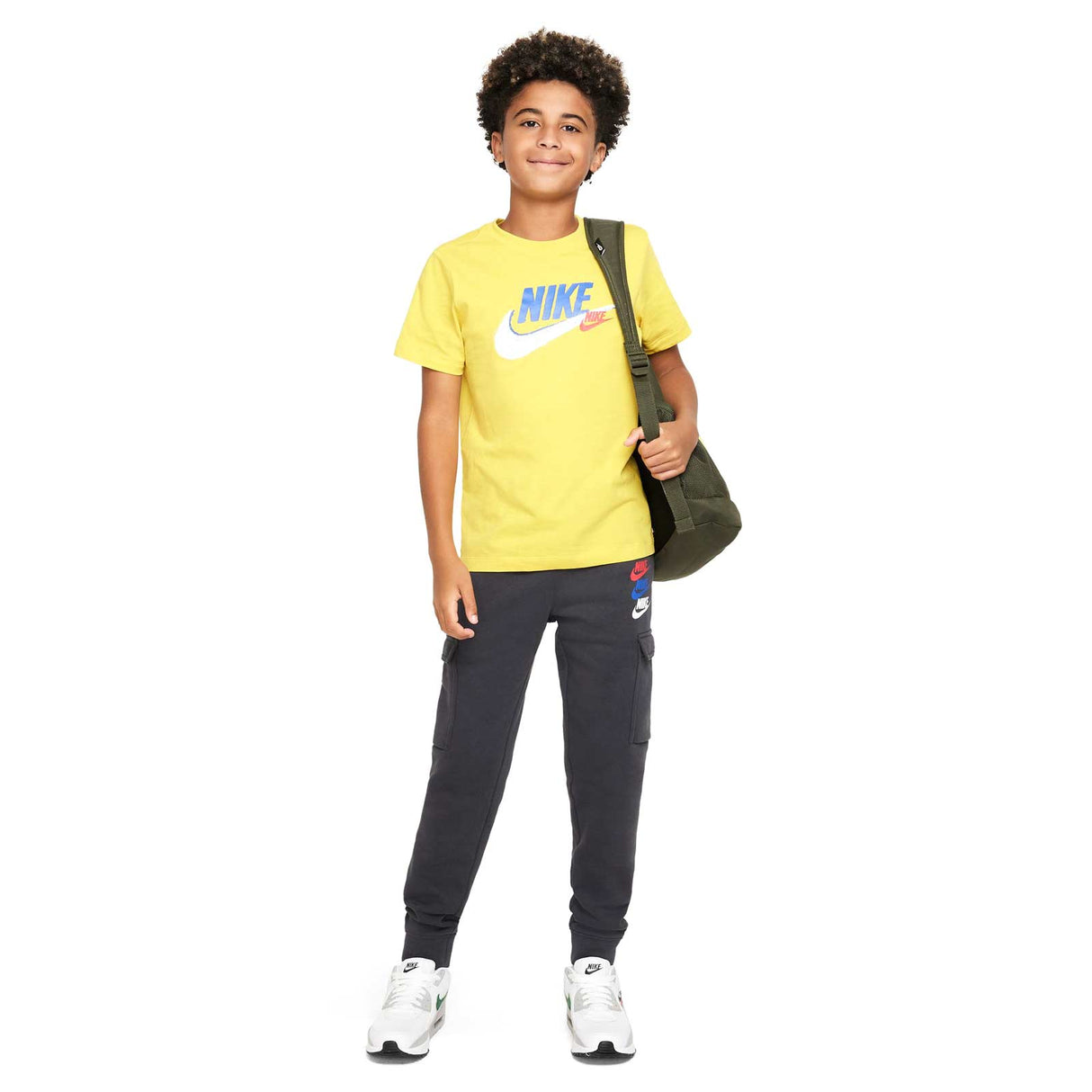 Nike Boys NSW SI FLC Cargo Pant BB Grey