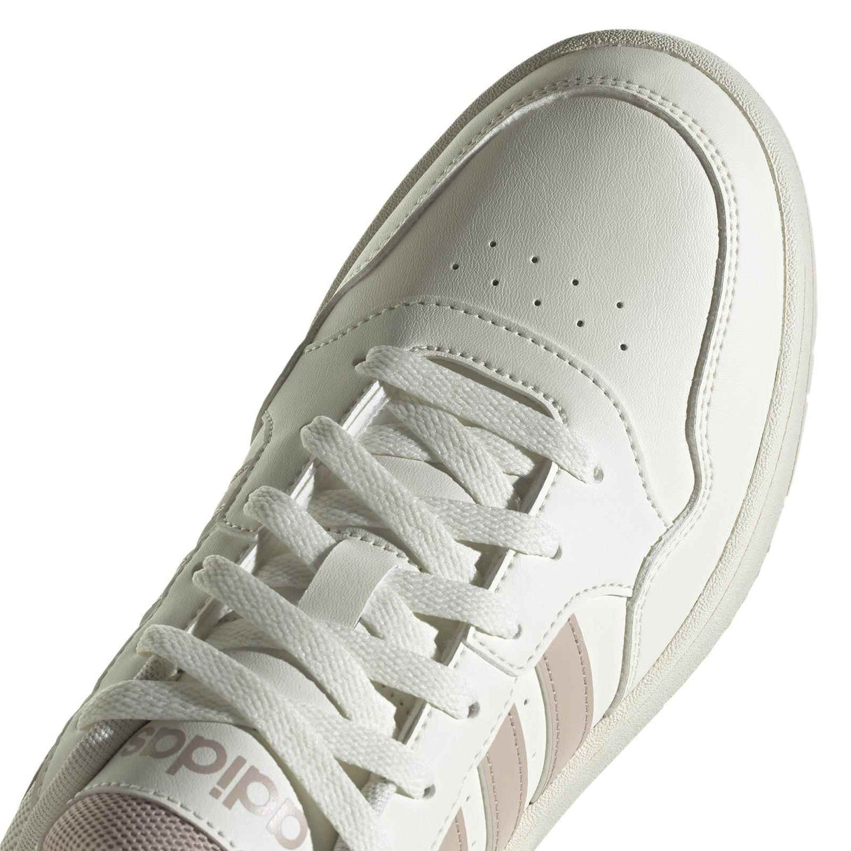 adidas Hoops 3.0 Womens White/Pink