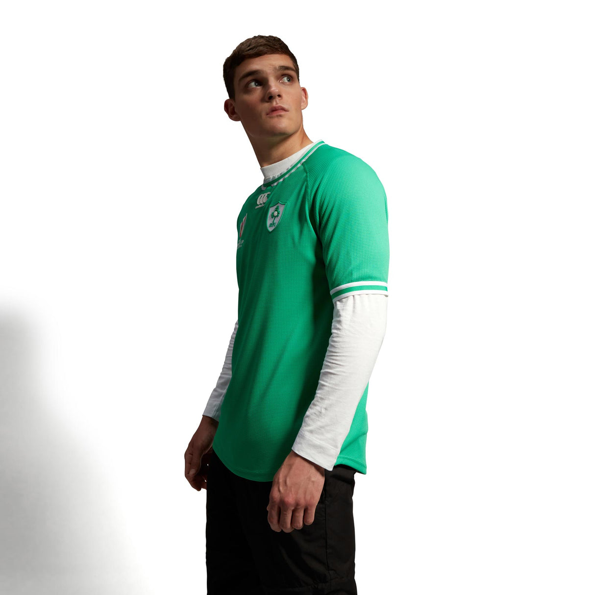 CCC IRFU RWC23 Home Pro Jersey Green
