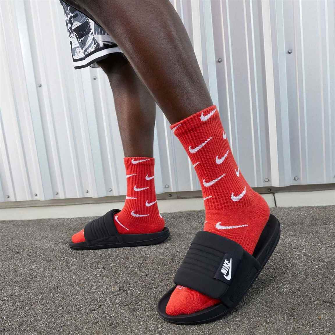 Nike Offcourt Adjust Sandal Mens Black