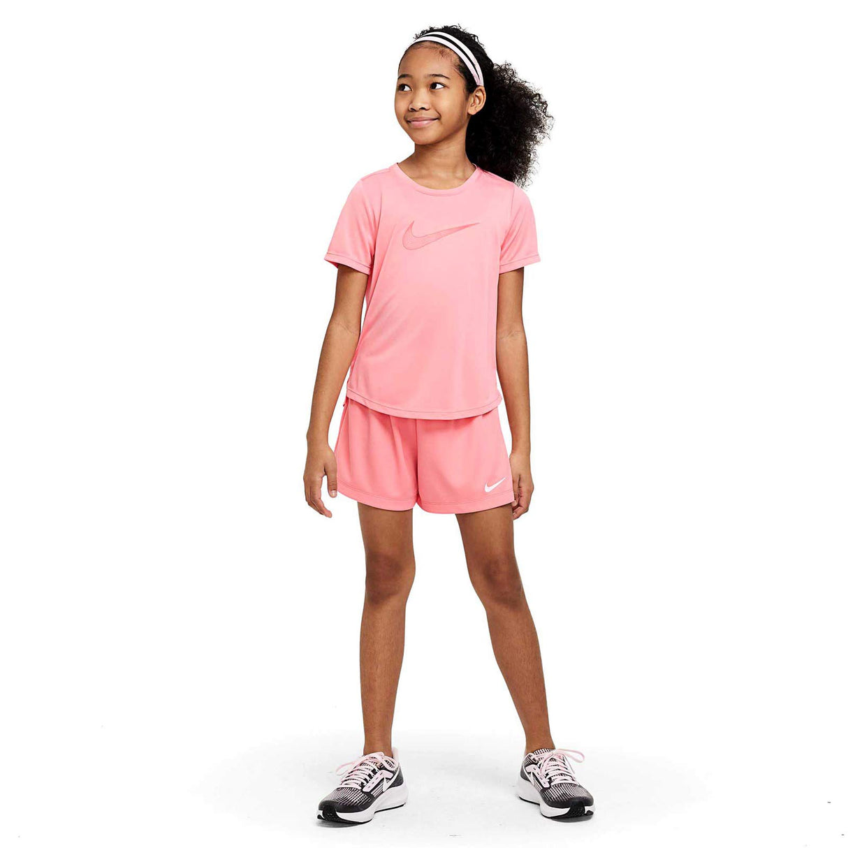 Nike Girls DF One SS Top GX Pink