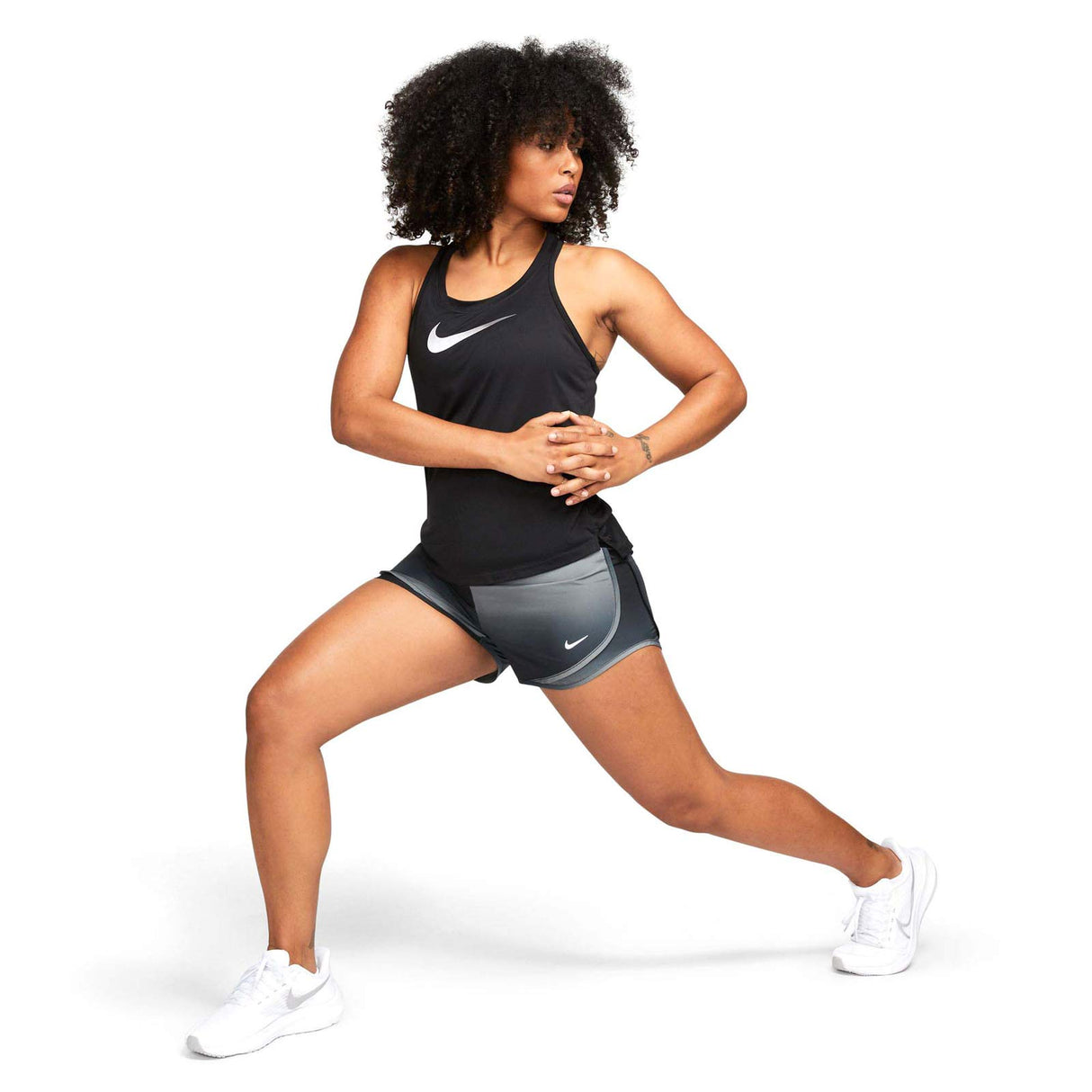 Nike Wmns One DF Swoosh HBR Tank Black