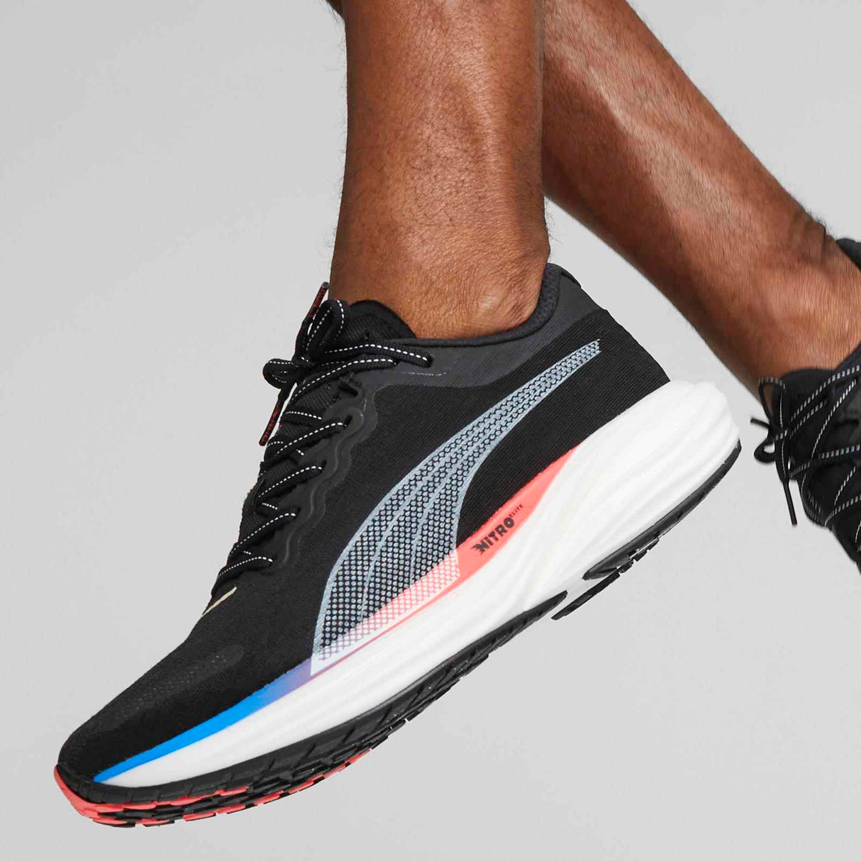 Puma Deviate Nitro 2 Mens Black/Blue