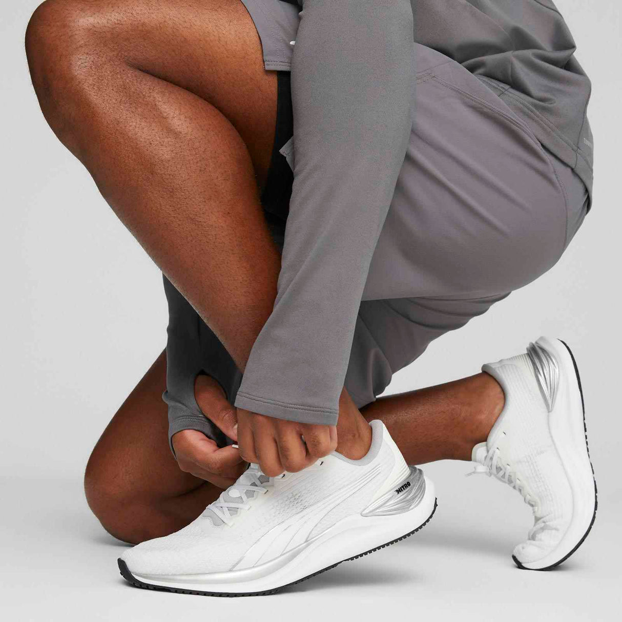 Puma Electrify Nitro 3 Mens White/Silver