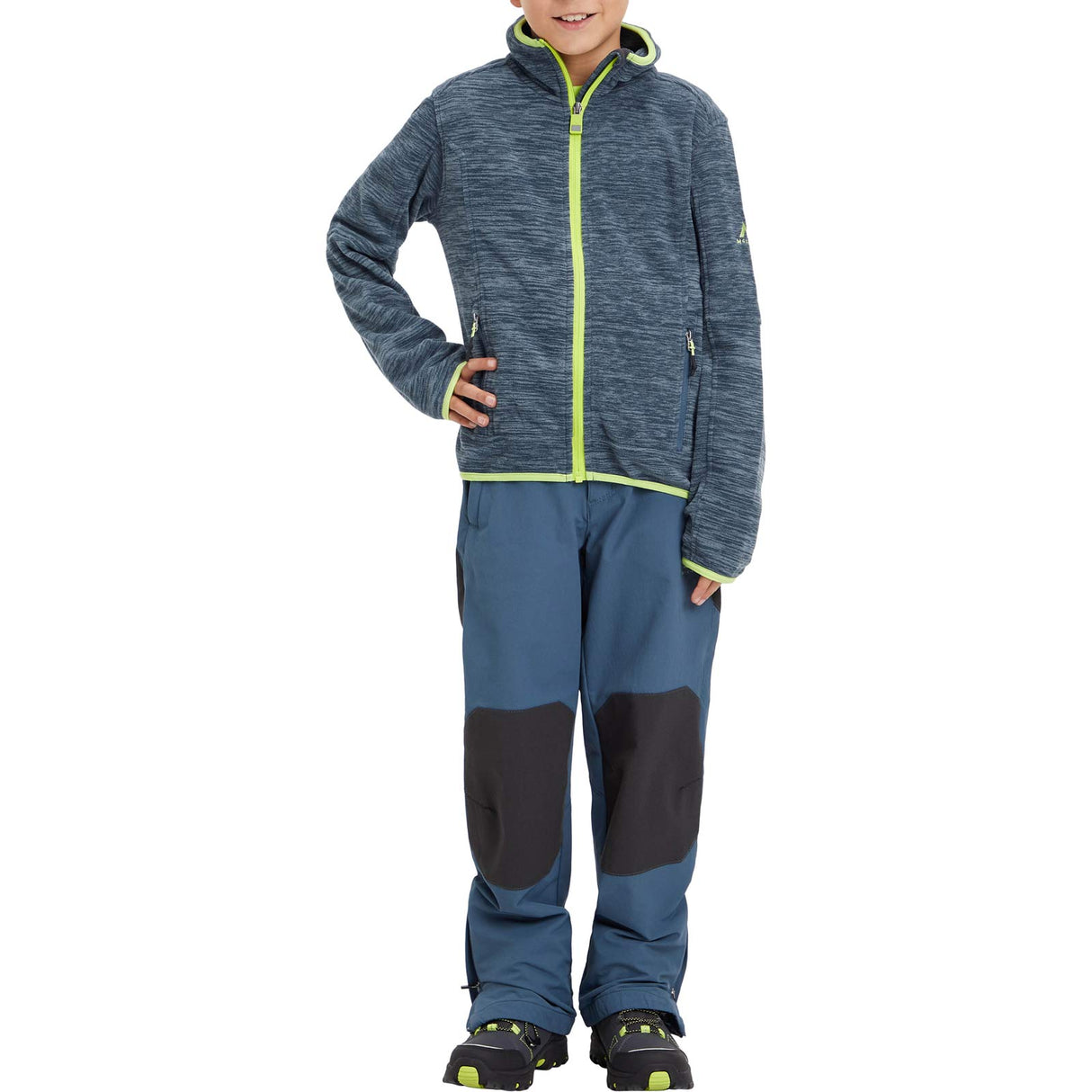 MCKINLEY Choco Boys F/Z Fleece Blue