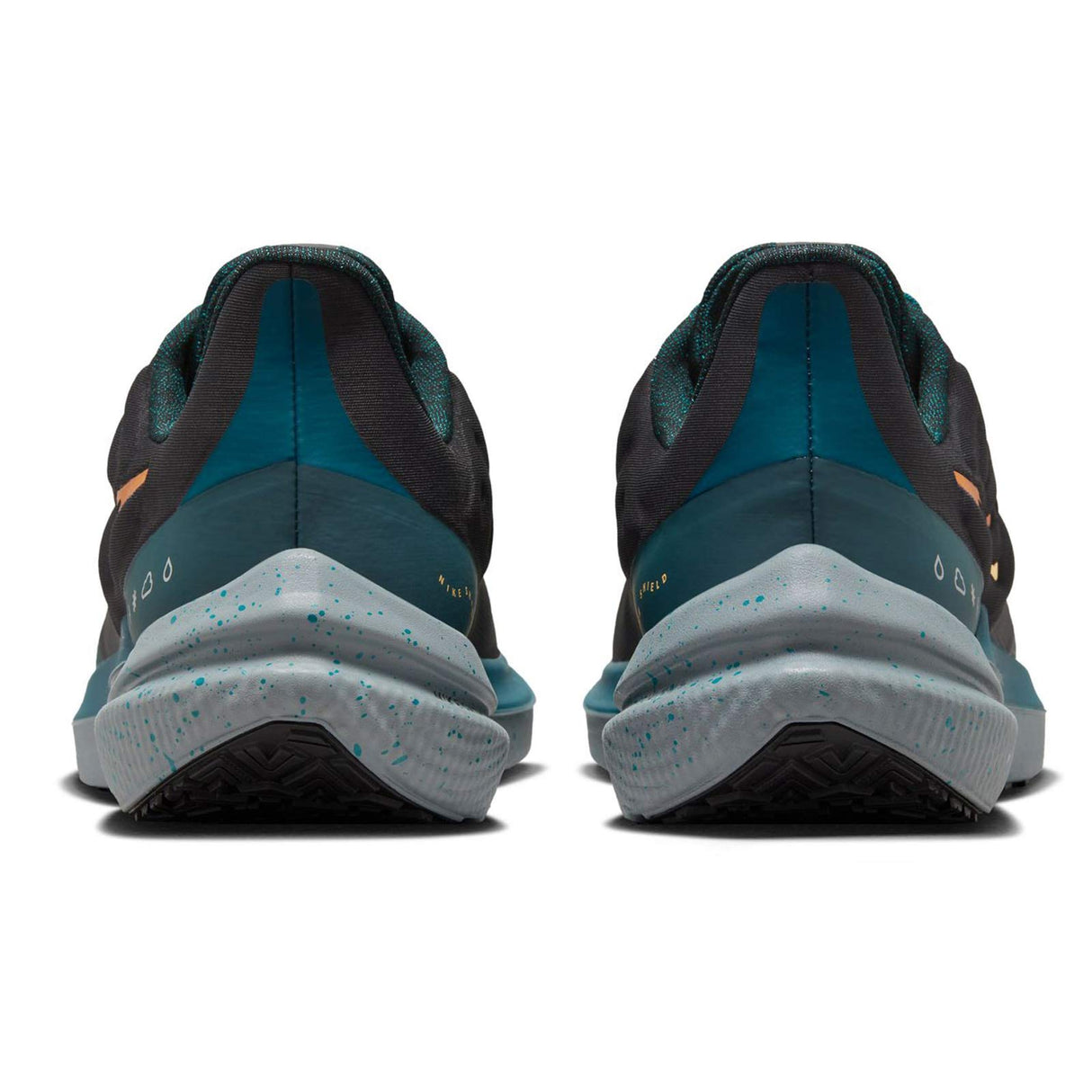 Nike Winflo 9 Shield Mens Black/Orange