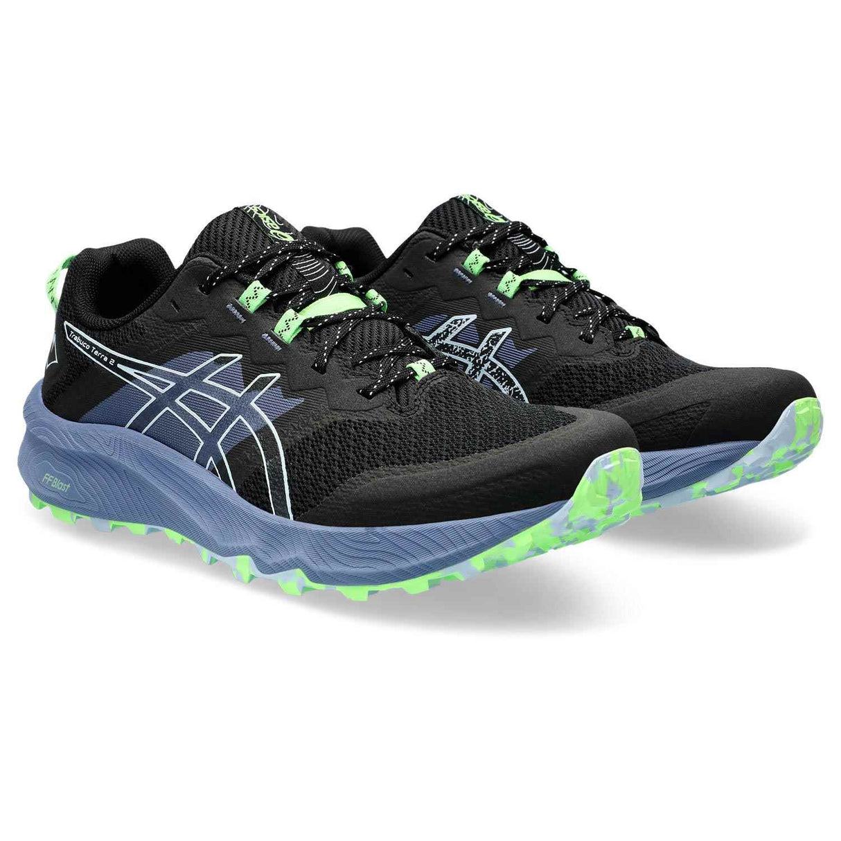 Asics Trabuco Terra 2 Mens Black/Blue
