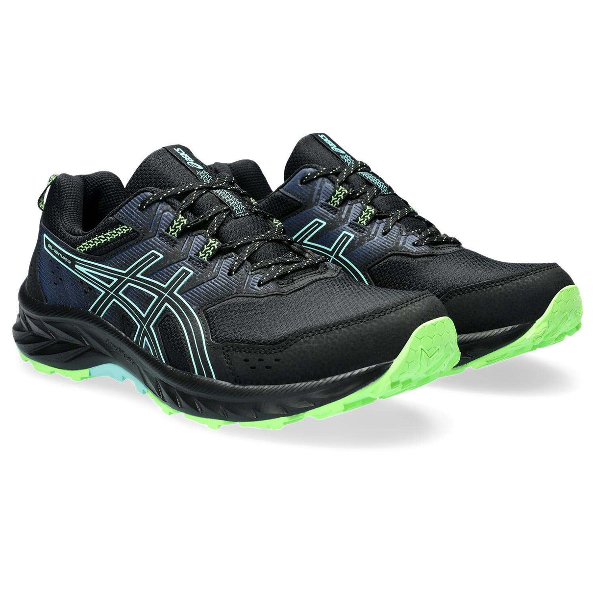 Asics Gel-Venture 9 Mens Black/Green