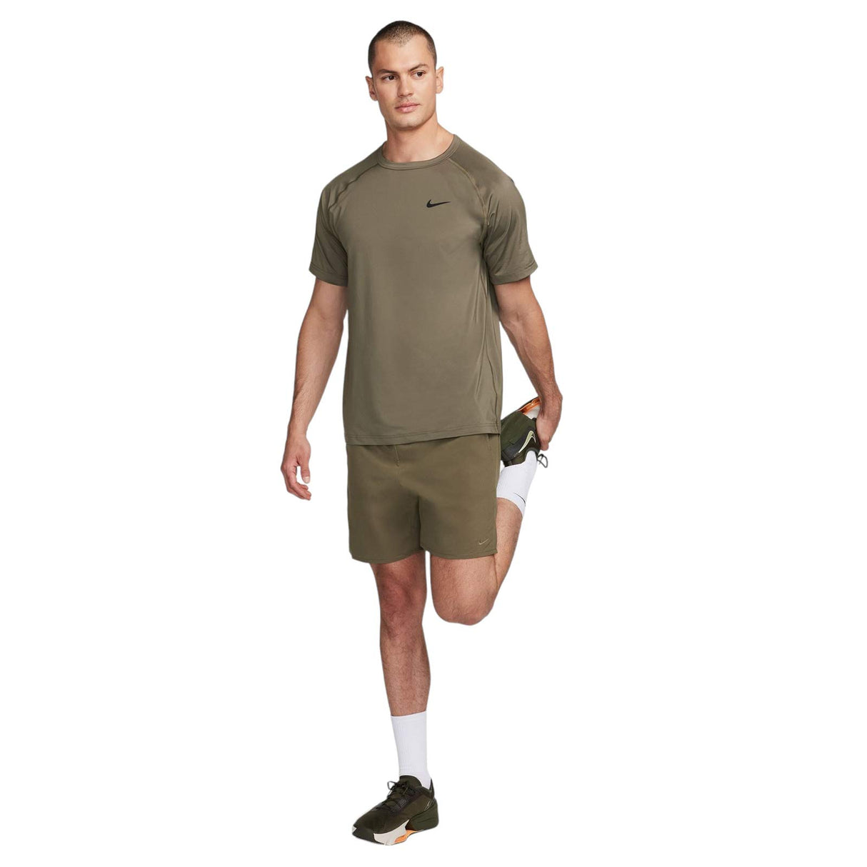 NIKE MENS DF READY SS GREEN