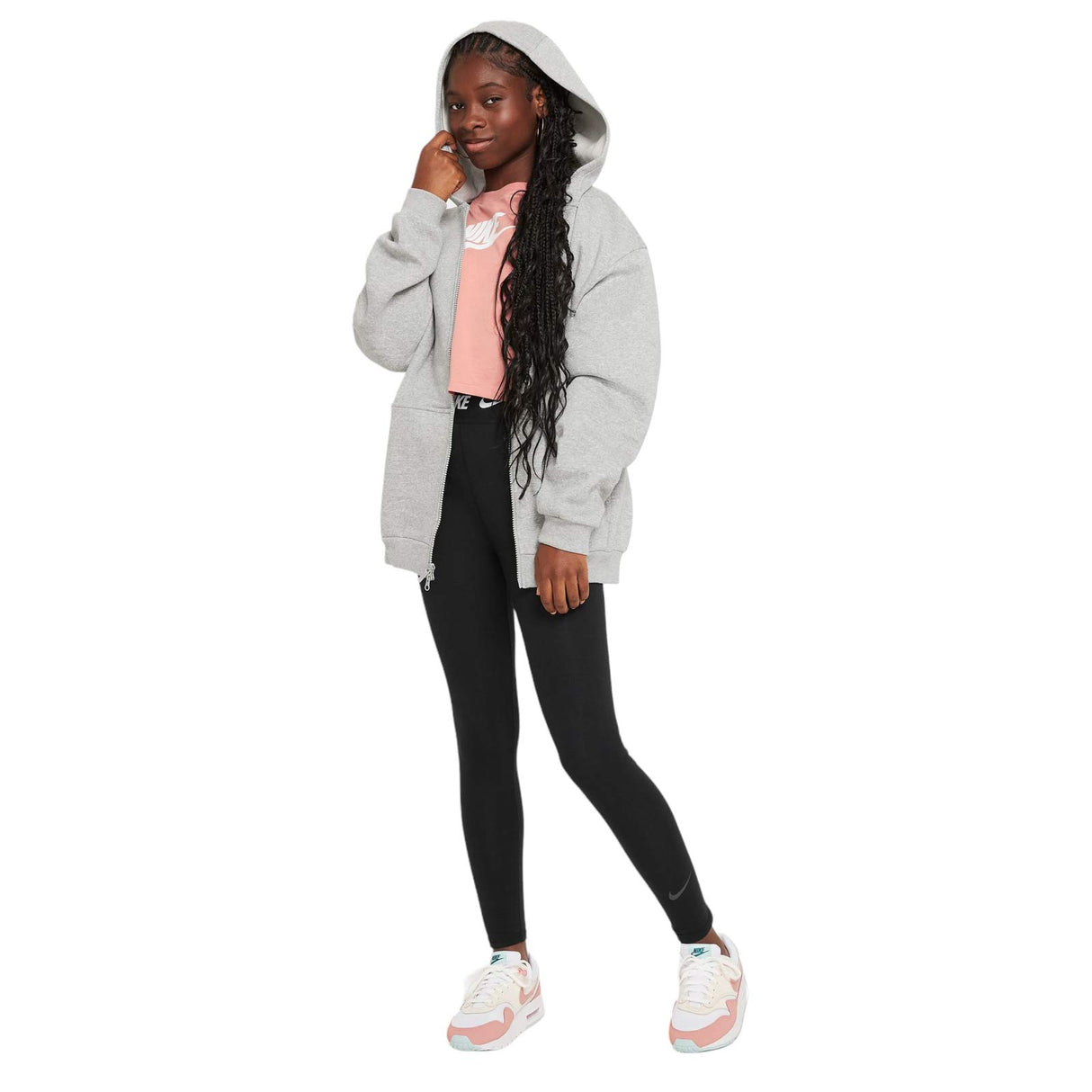 NIKE GIRLS NSW FAV HW LGGNG SW BLACK
