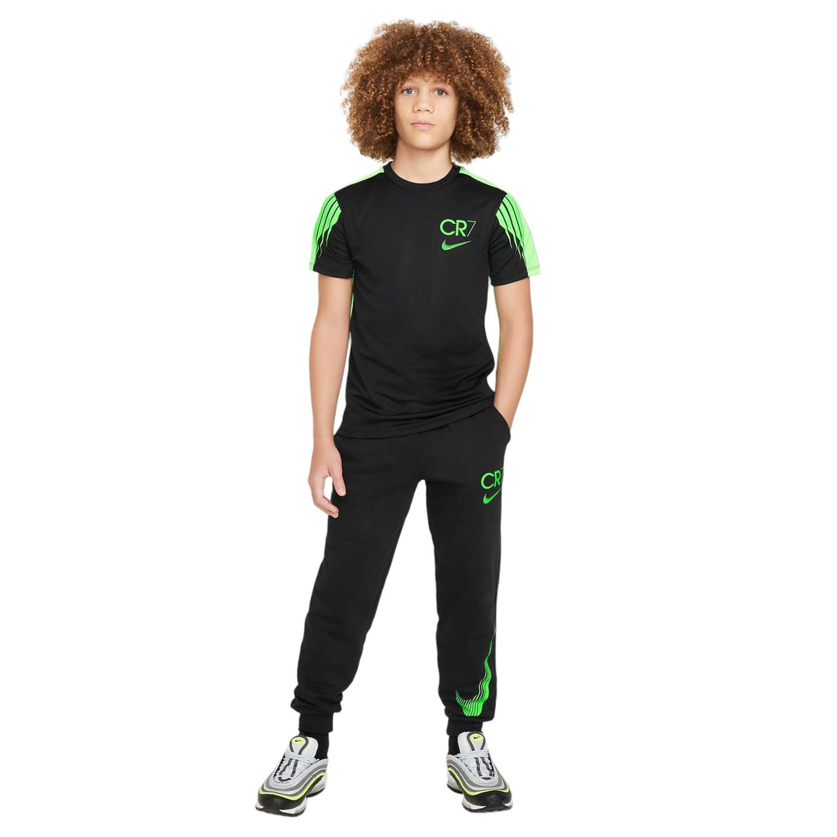 Nike Kids CR7 DF ACD23 Top SS Black