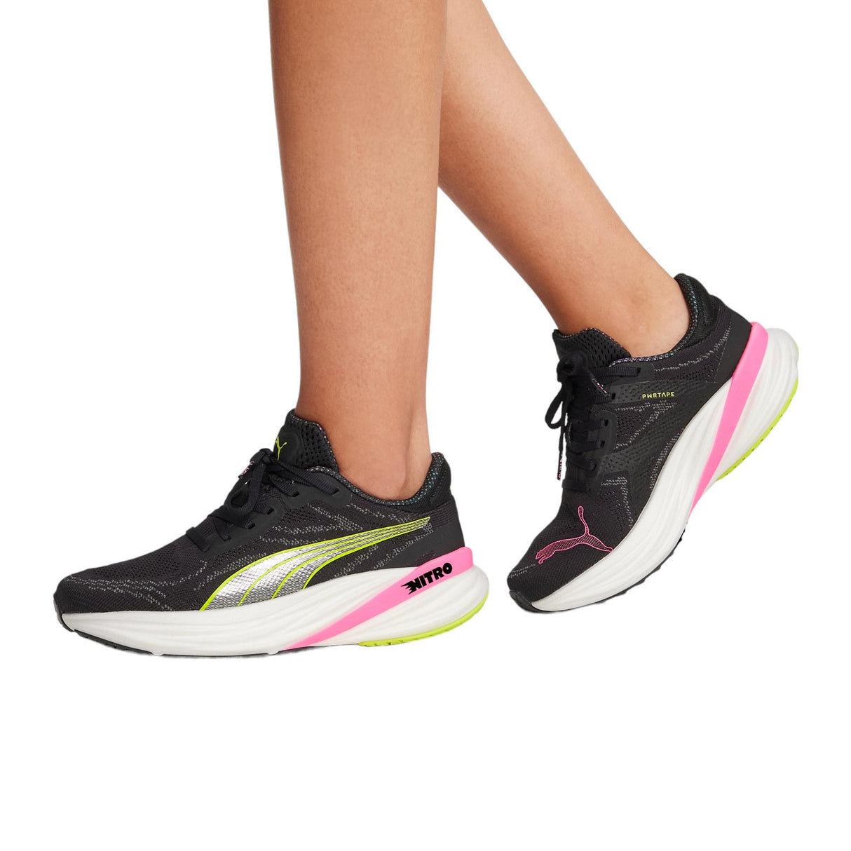 Puma Magnify Nitro 2 Womens Black/Yellow