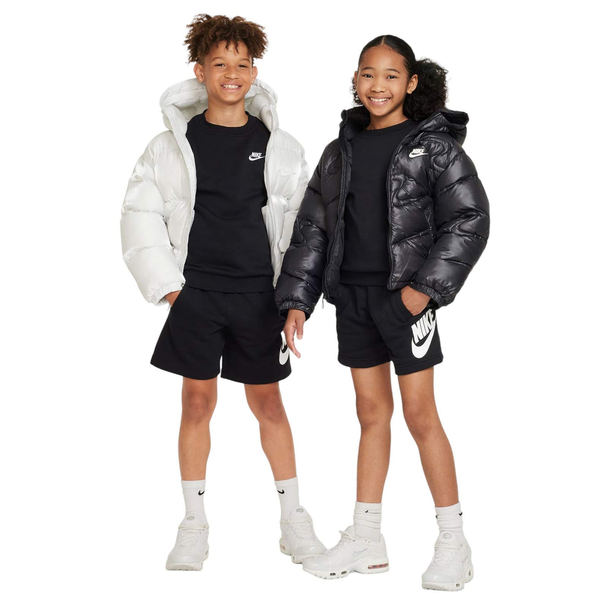 Nike Boys NSW HBR Club FT Shorts Black