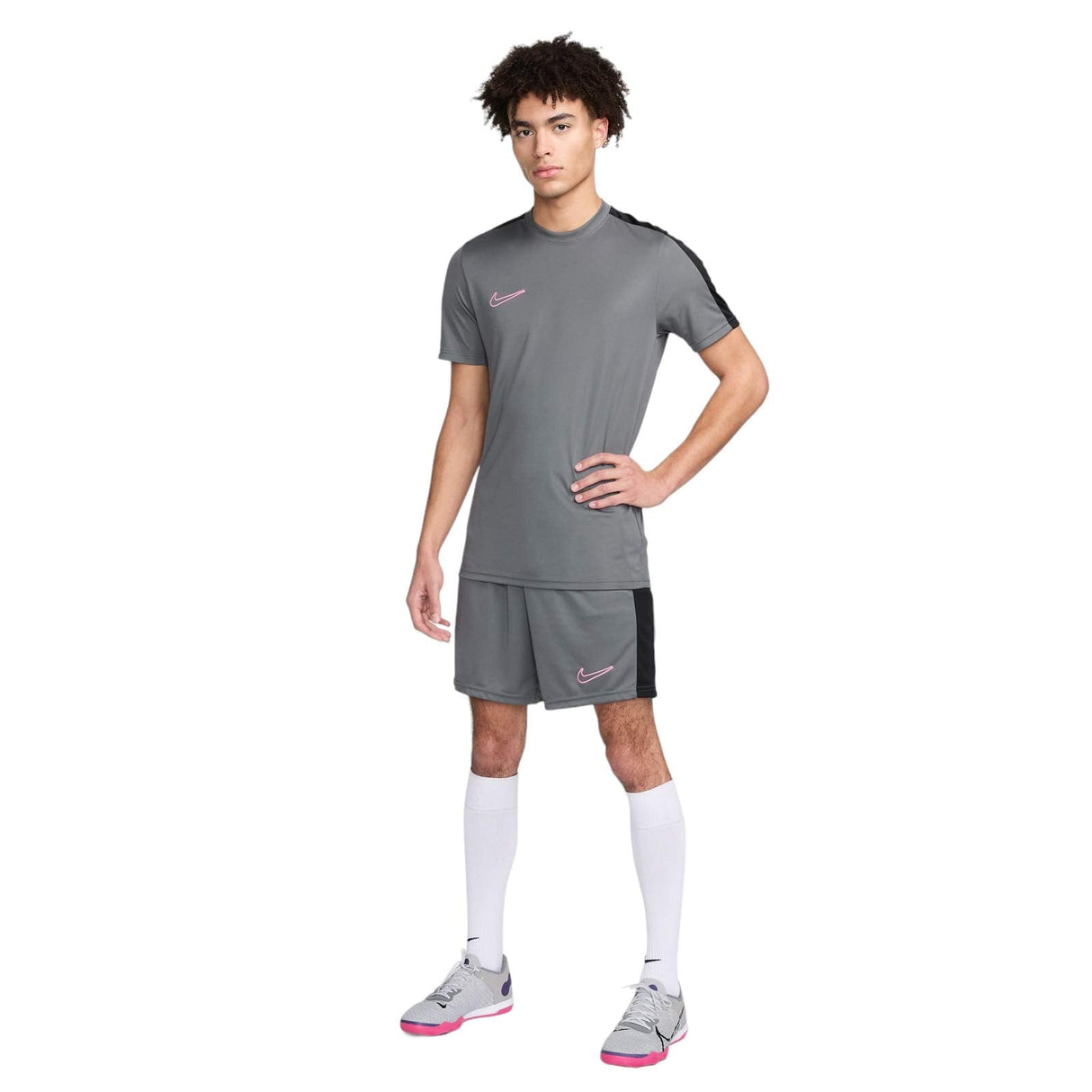 Nike Mens DF ACD23 BR SS Top Grey