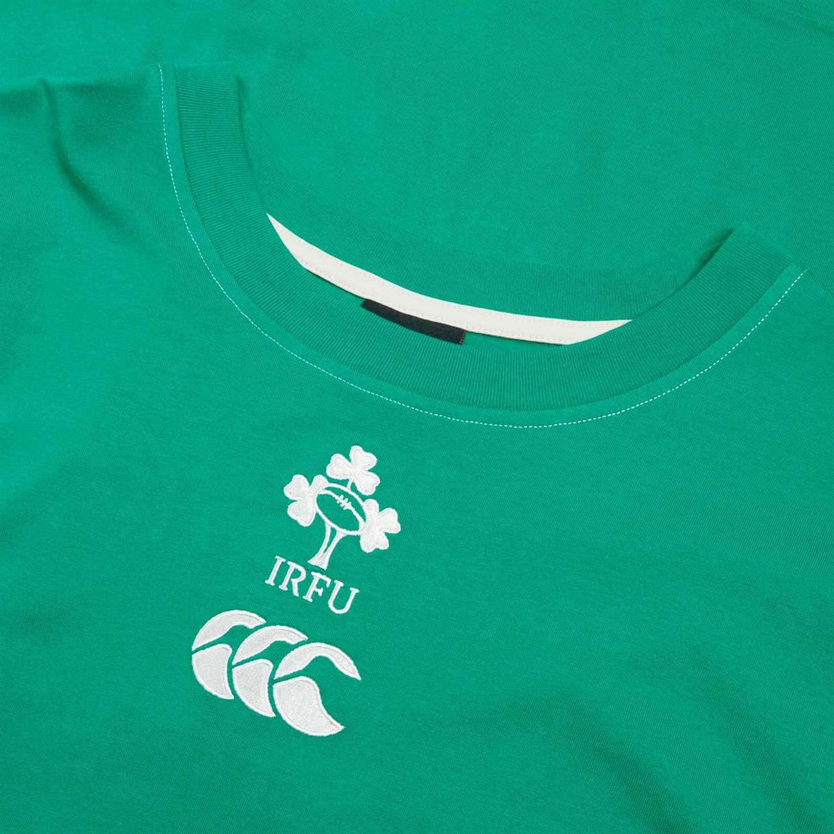 Canterbury IRFU 24 Team Cotton Tee Green
