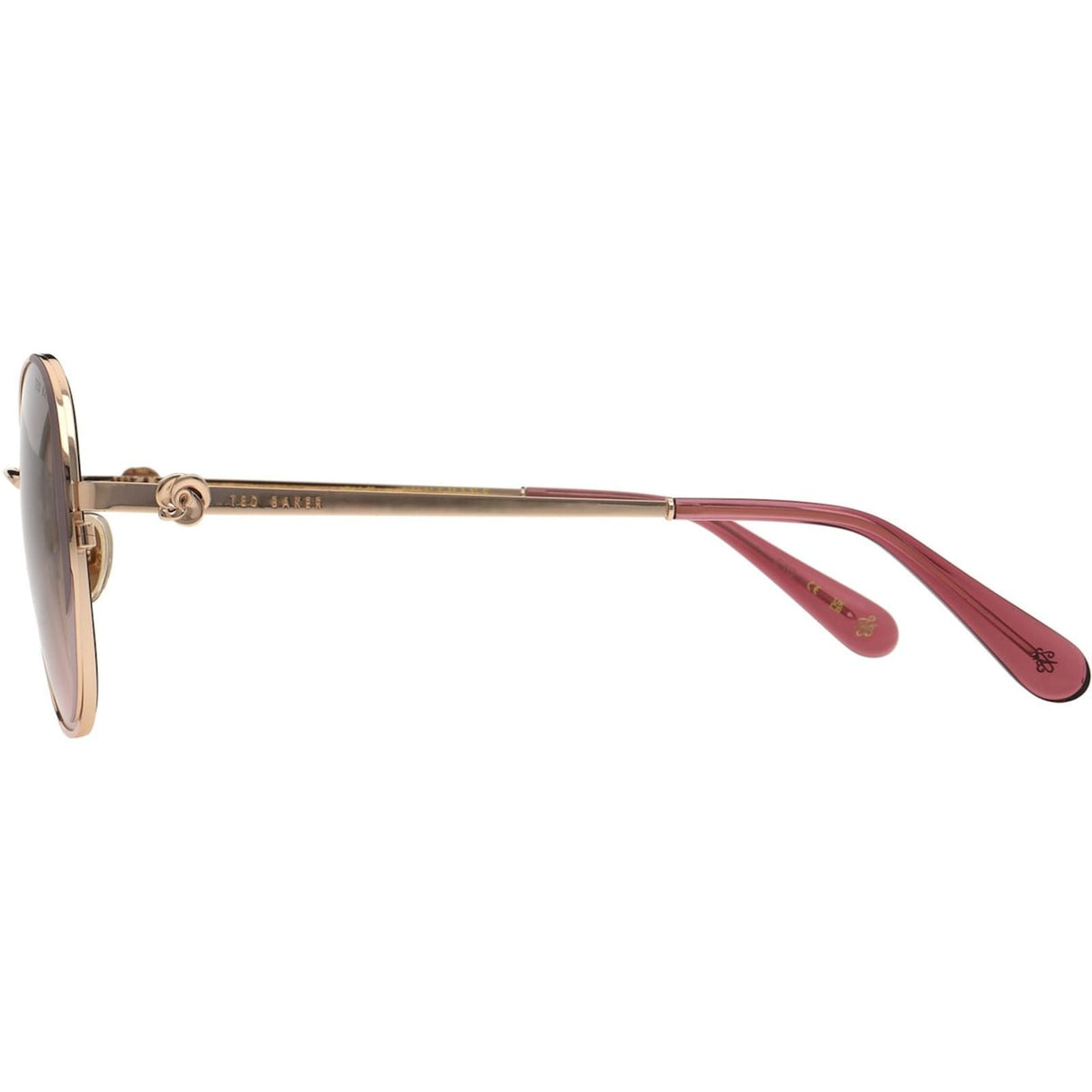 Ted Baker Unisex Zarah Sunglasses Shiny Lt Rose