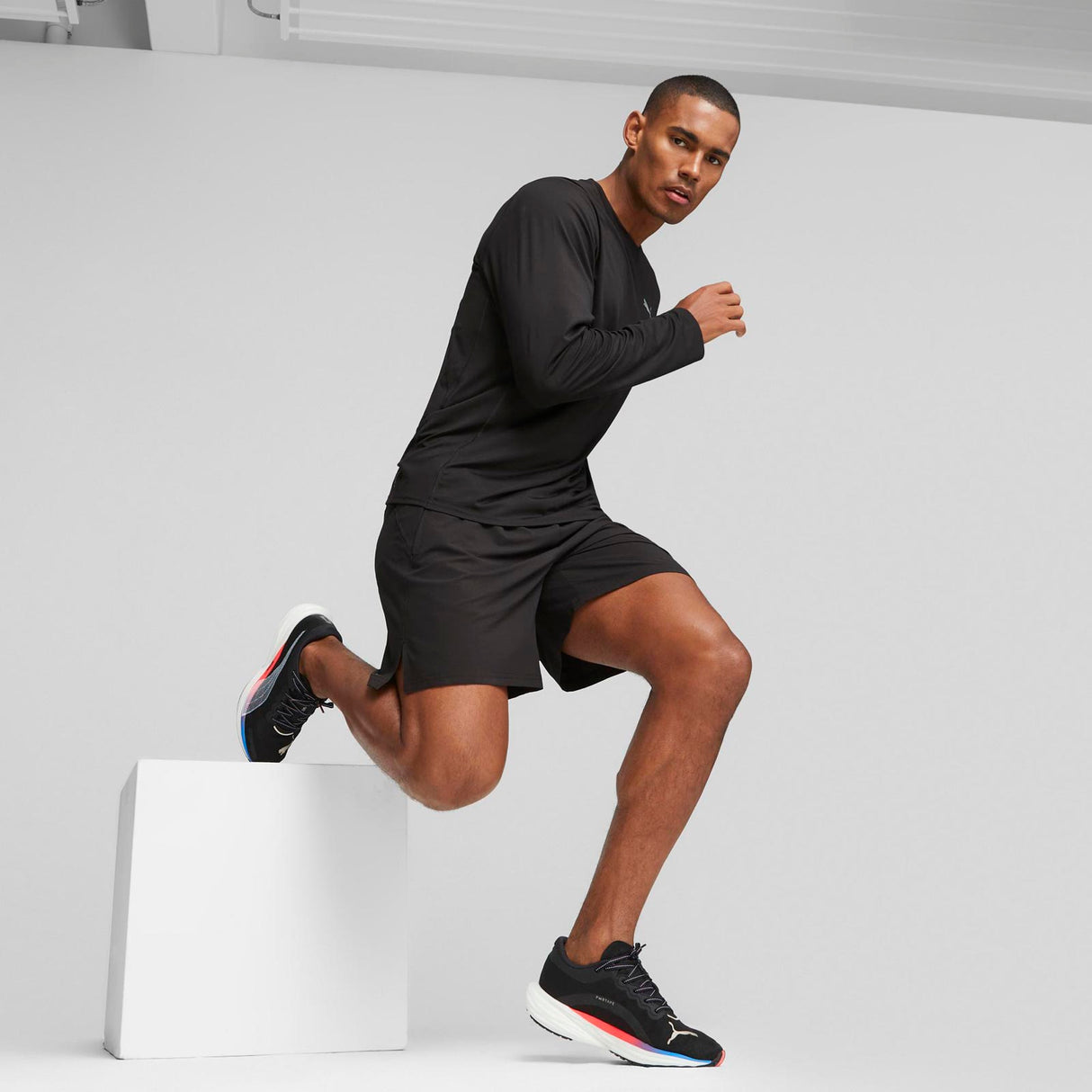 Puma Deviate Nitro 2 Mens Black/Blue