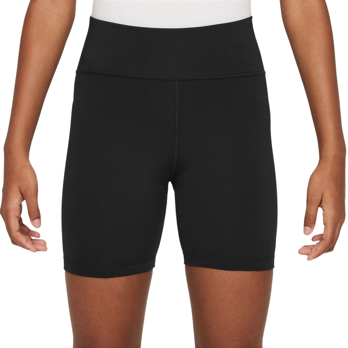 NIKE GIRLS DF ONE 5IN BIKE SHORT Black