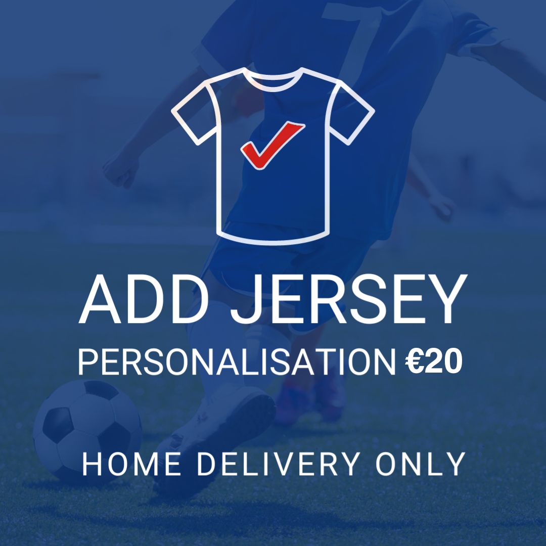 Jersey Personalisation - Kids Premiership Print