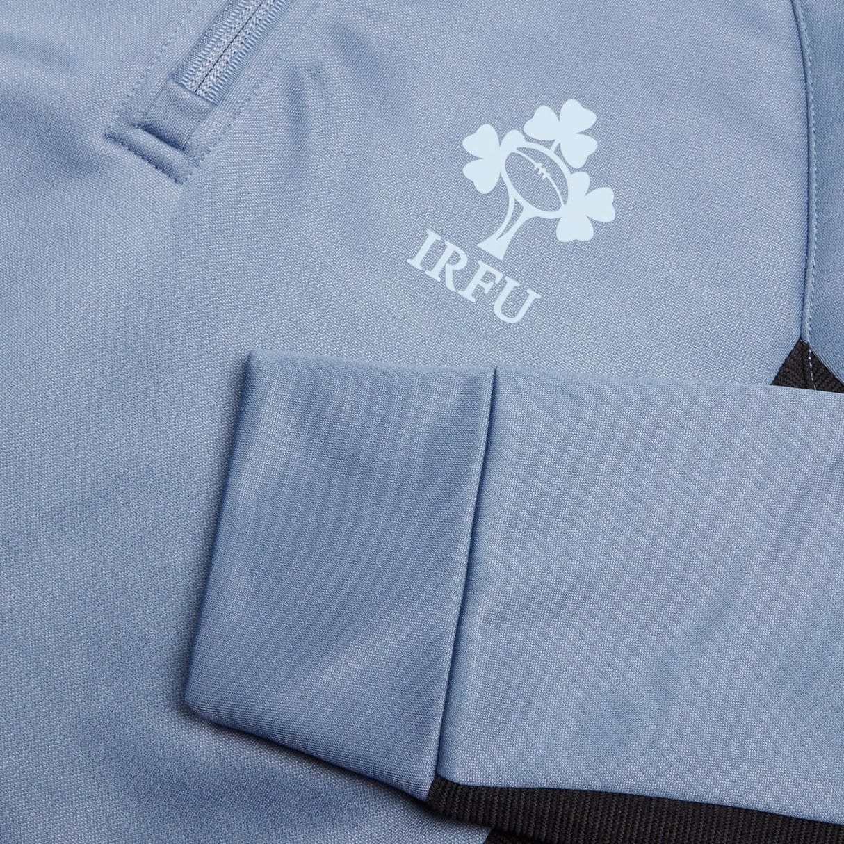 CCC IRFU Kids OH Zip Training Hoody Blue