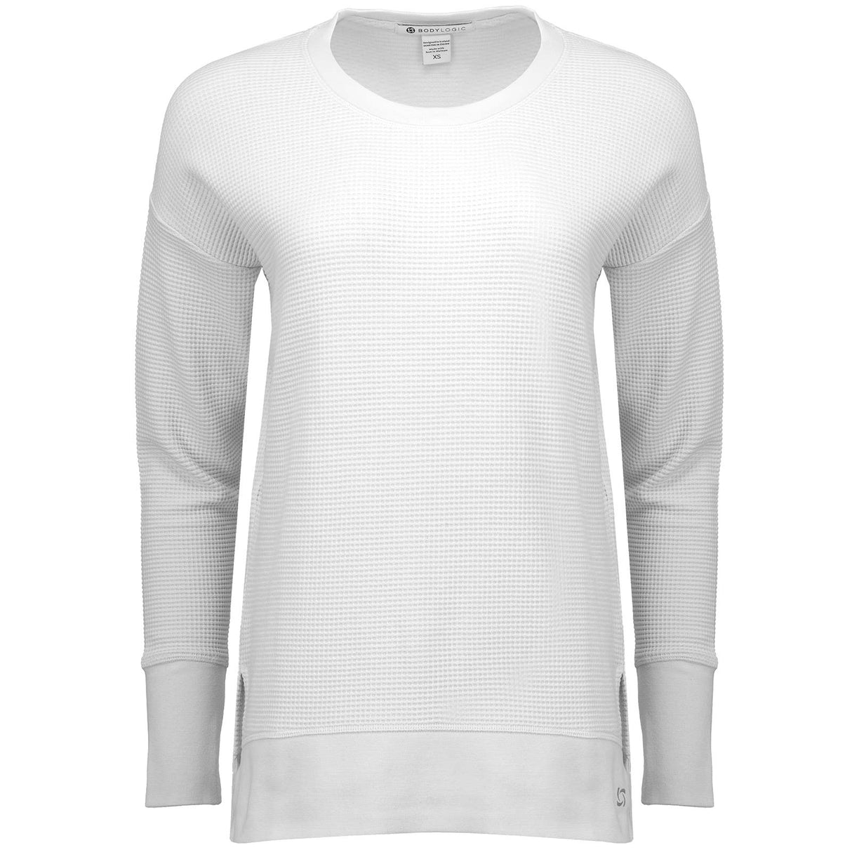 Bodylogic JS Wave Waffle Sweatshirt Wht