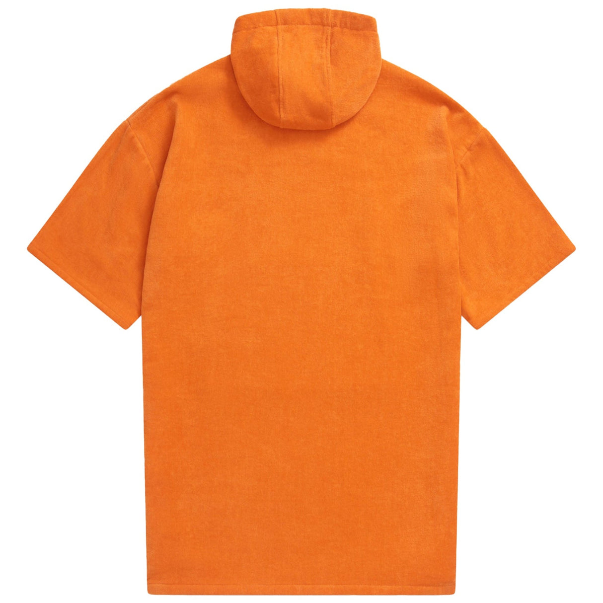 Animal Kids Gill Towelling Organic Poncho Orange