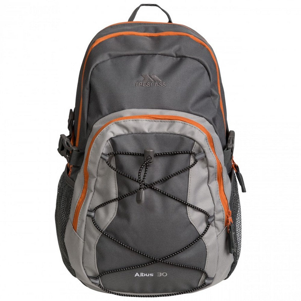 Trespass Albus 30 Litre Casual Rucksack/Backpack Flint