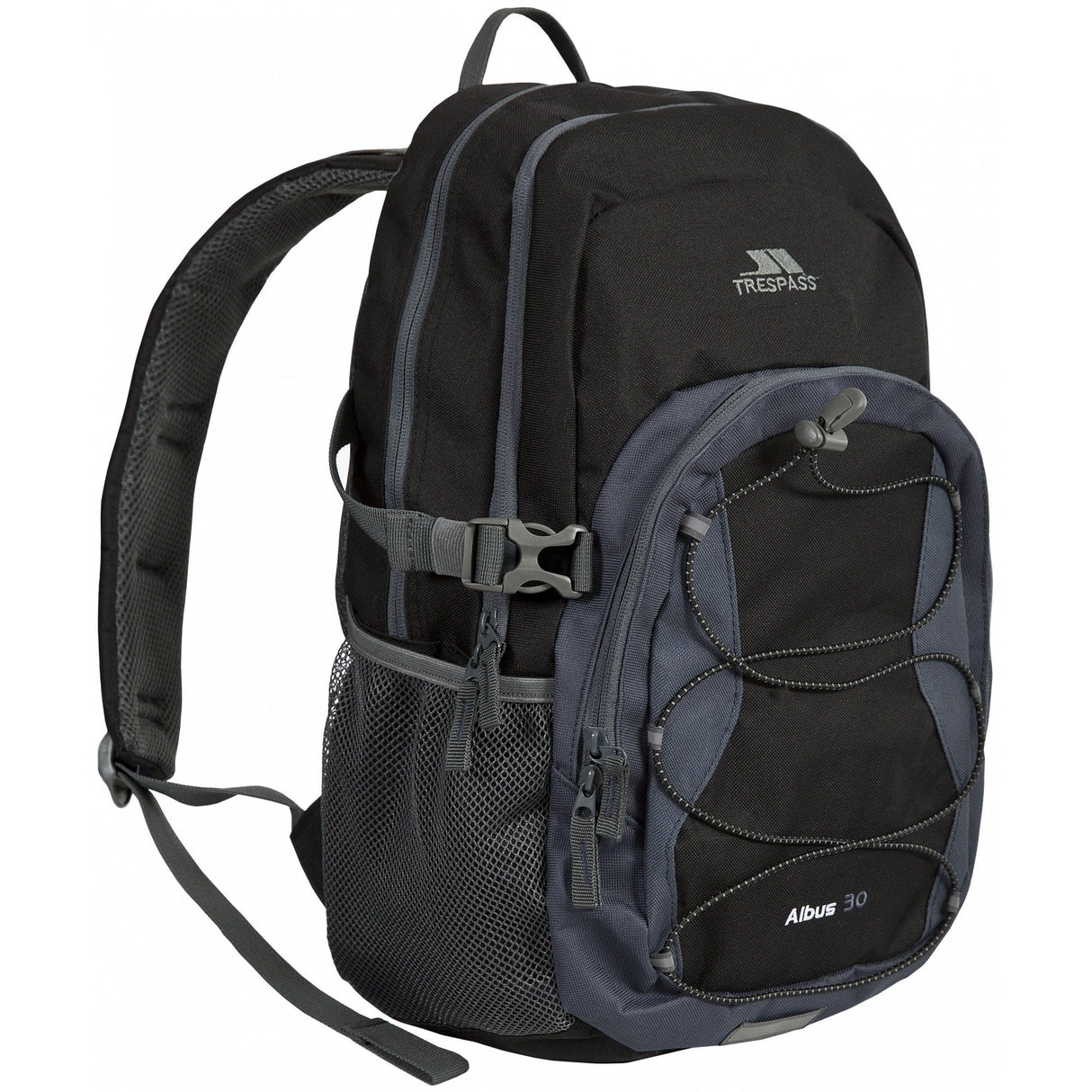 Trespass Albus 30 Litre Casual Rucksack/Backpack Ash