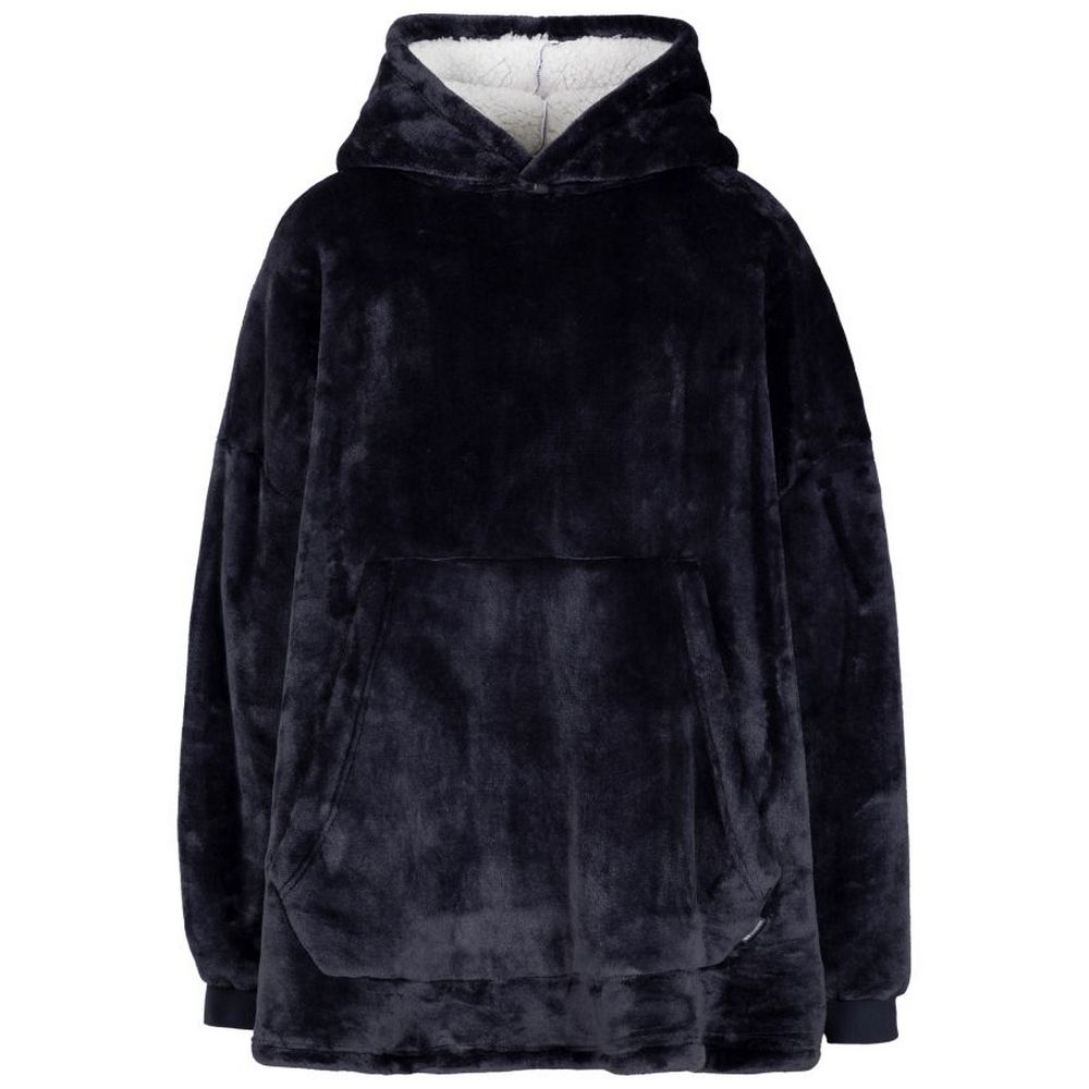 Trespass Unisex Adult Cosiness Oversized Hoodie Blanket Navy