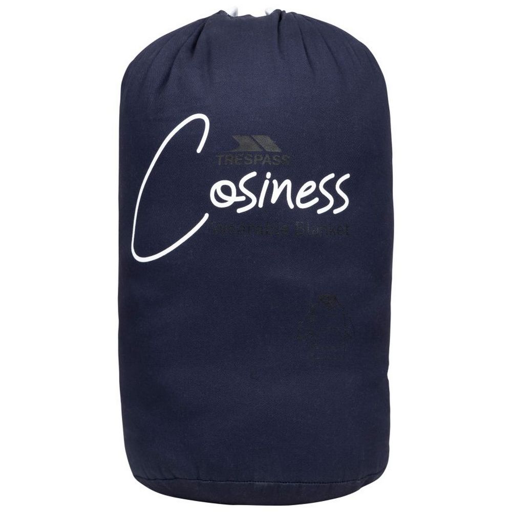 Trespass Unisex Adult Cosiness Oversized Hoodie Blanket Navy
