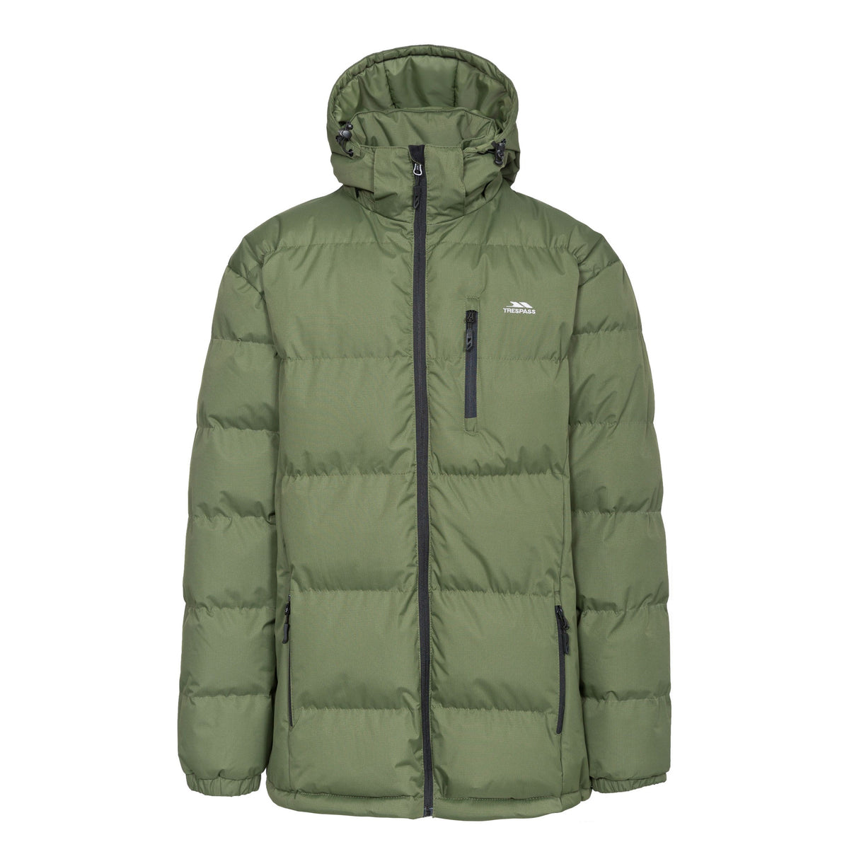 Trespass Mens Clip Padded Jacket Moss