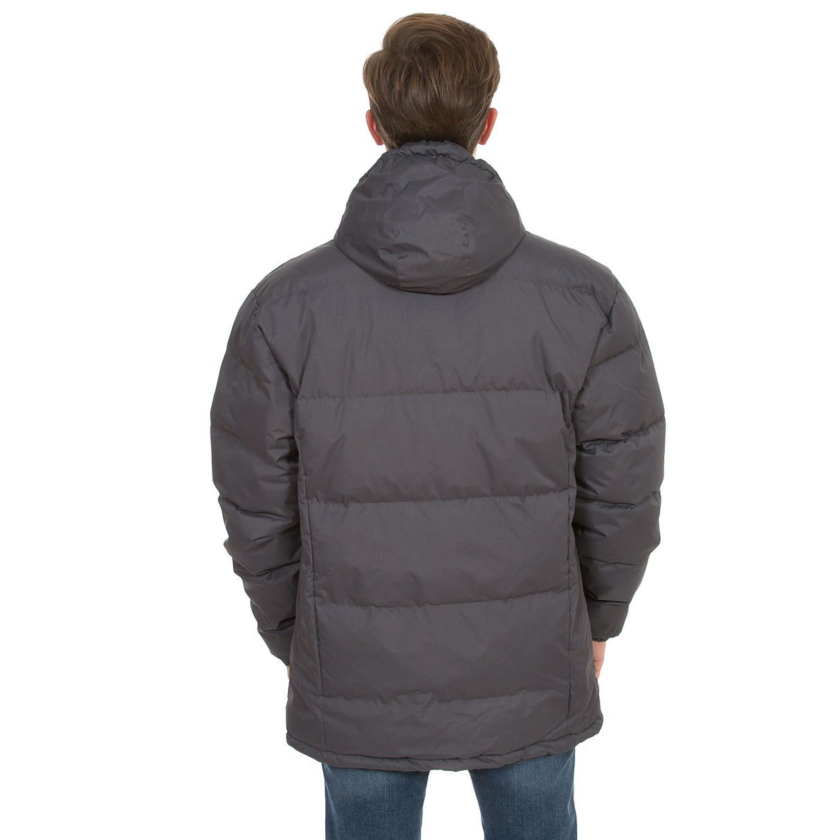 Trespass Mens Clip Padded Jacket Flint
