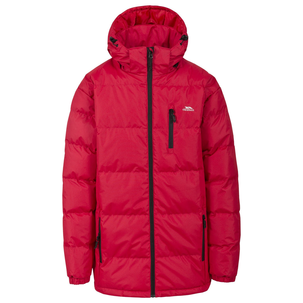 Trespass Mens Clip Padded Jacket Red