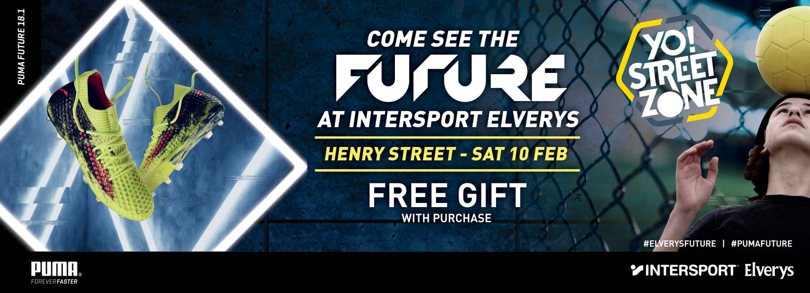 The Future at Intersport Elverys: Puma Future Came to Dublin Last Weekend!