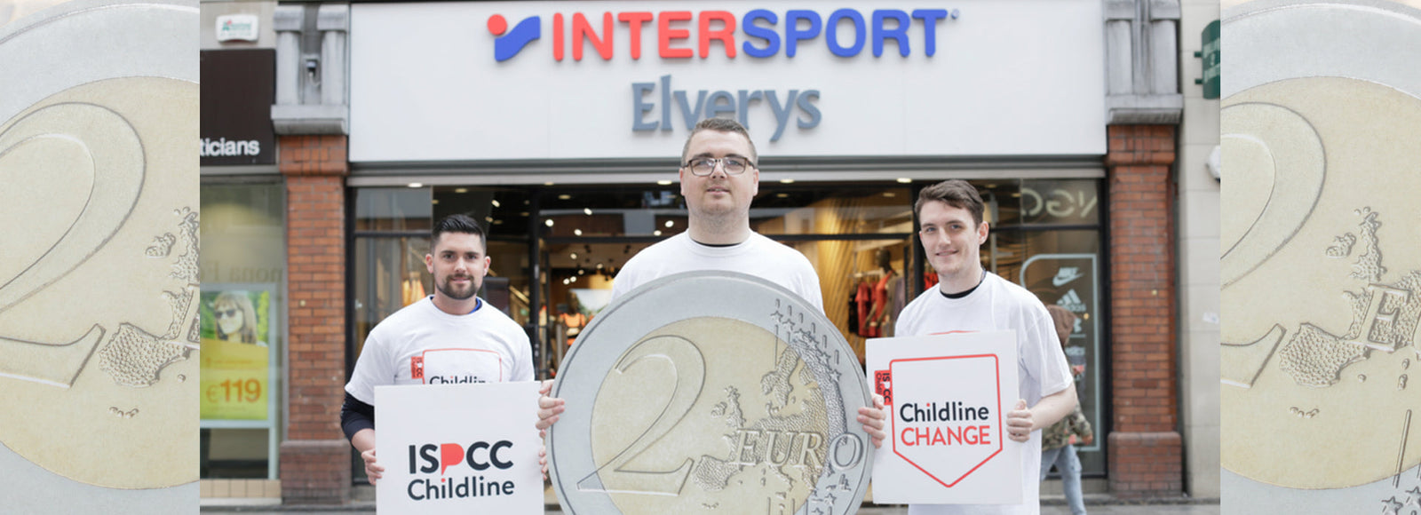 "Change for Childline' at Intersport Elverys