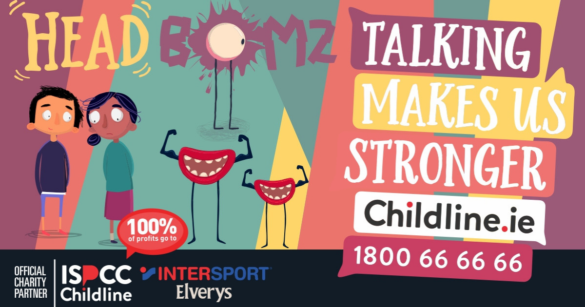 ISPCC Headbomz Beanies - Talking Makes Us Stronger
