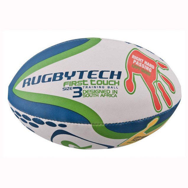 Rugbytech First Touch Training Ball Whit