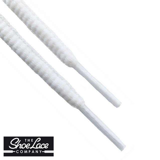 Shoe Lace Company Oval White