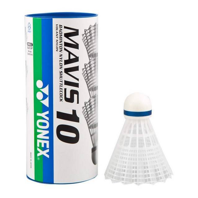 Yonex Mavis 10 Synthetic Shuttles 3pk Wh