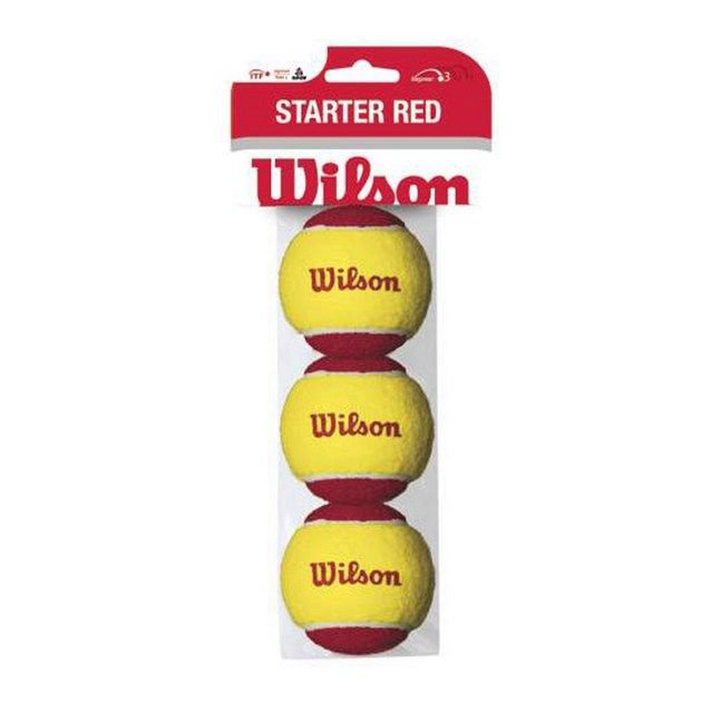 Wilson Starter Balls 3 Pack Red