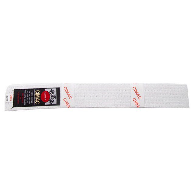 Cimac Karate Belt 240cm White