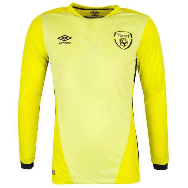 Umbro Ireland Hm GK Jersey 16 Yellow