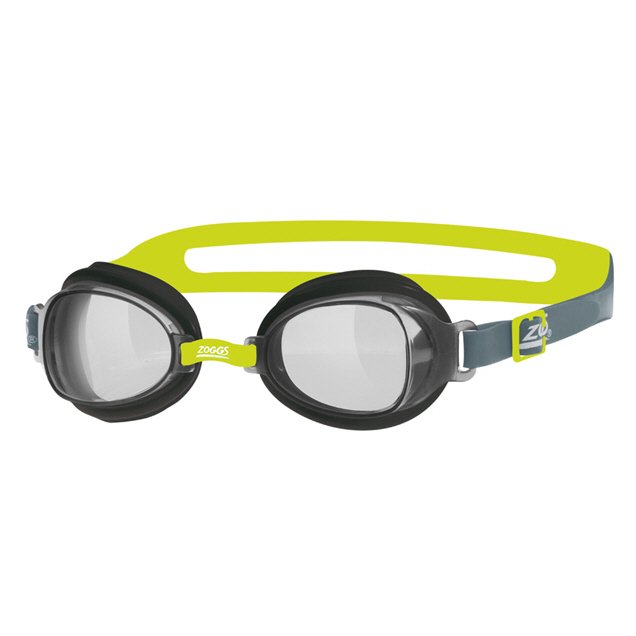 Zoggs Otter Swimming Goggles Black/Lime