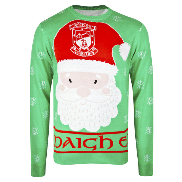 FOCO Mayo Christmas Jumper Green