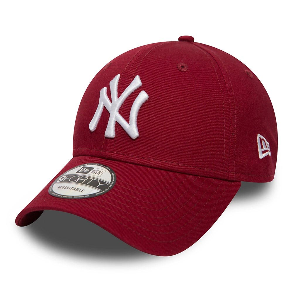 New Era 9Forty NY Yankees Cap Maroon