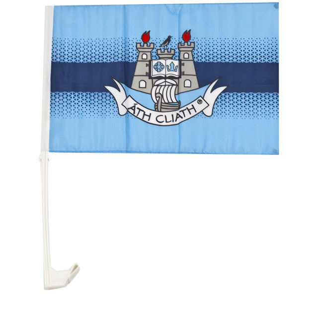 DJ Daly Dublin Car Flag Blue