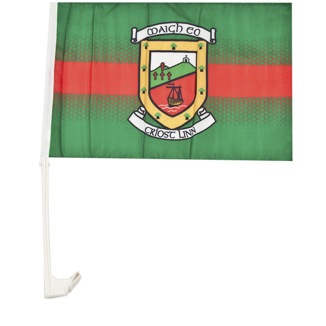 DJ Daly Mayo Car Flag Green