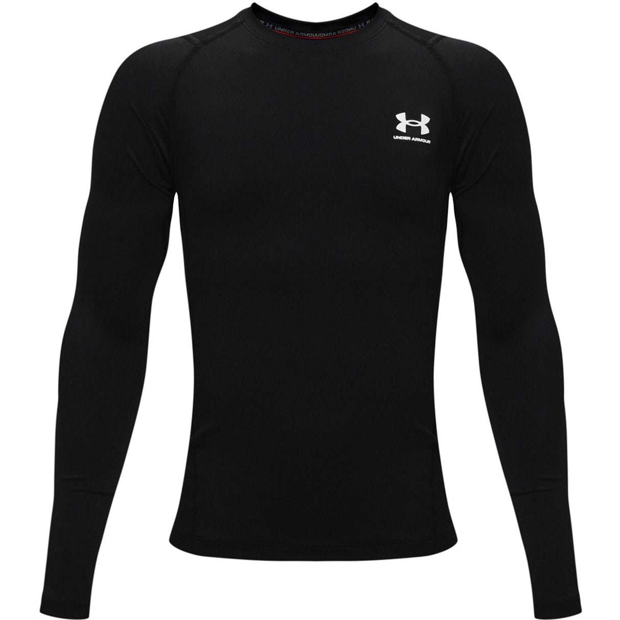 UA Boys HG Armour LS Top Black